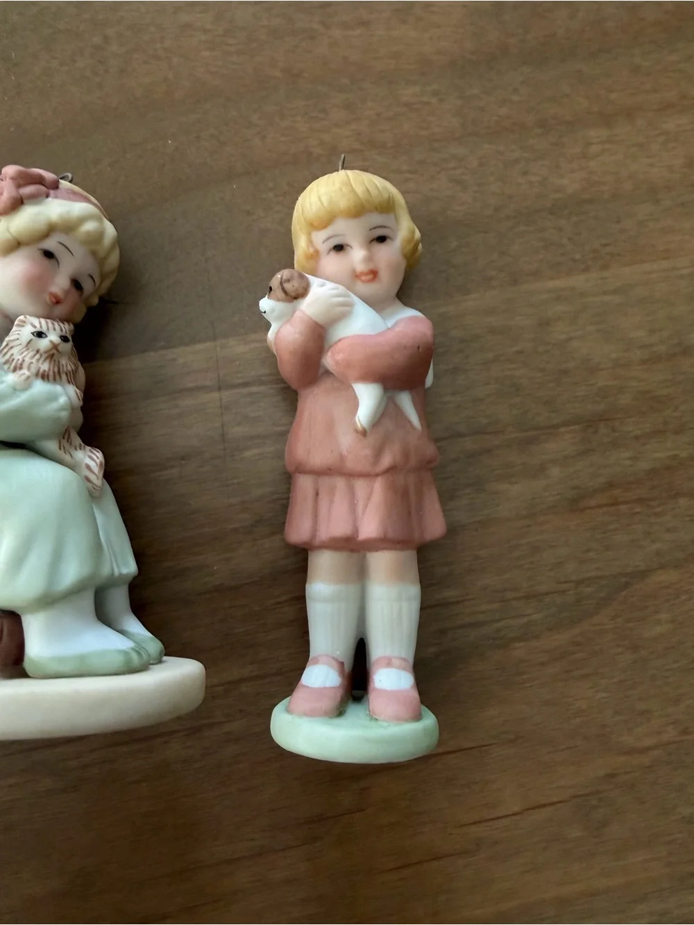 Vintage Bessie Pease Gutmann Inspired Porcelain Children Ornaments – Lot of 5